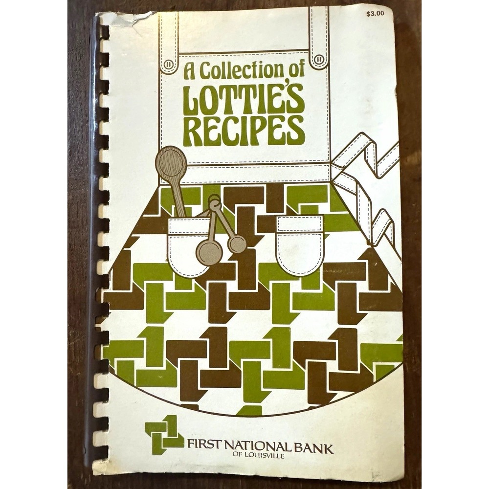 A Collection of Lottie's Vintage Recipes by Eileen M. Roett Spiral-Bound (1977)